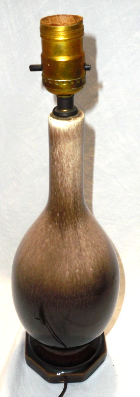 MCM Brown Drip Lamp