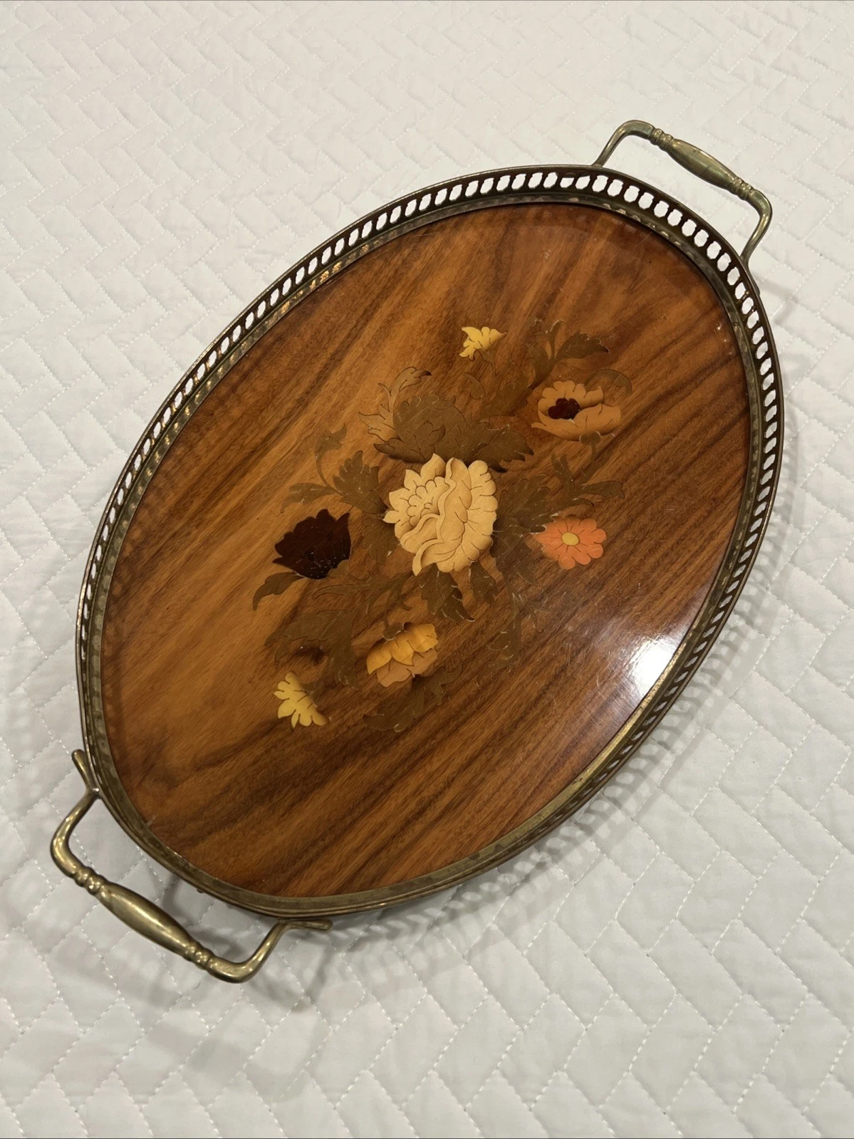Italian Oval Serving Tray